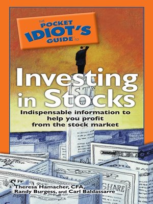 cover image of The Pocket Idiot's Guide to Investing in Stocks